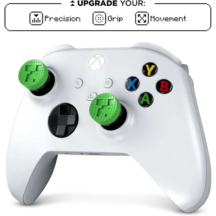 Steelseries KontrolFreek Edición Creeper - Paquete de 2 Joysticks para Xbox Series y Xbox One, Verde Steelseries KontrolFreek Edición Creeper - Paquete de 2 Joysticks para Xbox Series y Xbox One, Verde