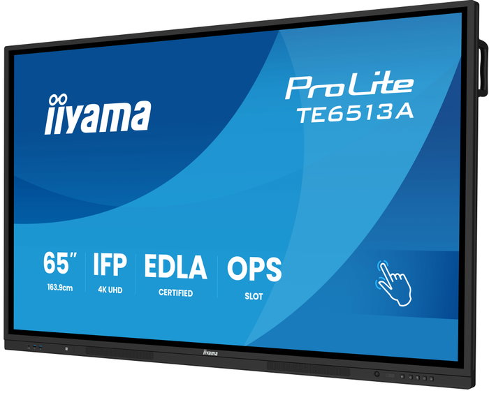 iiyama ProLite TE6513A-B3AG 65 pulg. 4K IPS Pantalla Táctil Interactiva Android 14