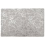 Home Deco Factory Alfombra Efecto Plata 120x170 cm Poliéster