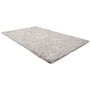 Home Deco Factory Alfombra Efecto Plata 120x170 cm Poliéster