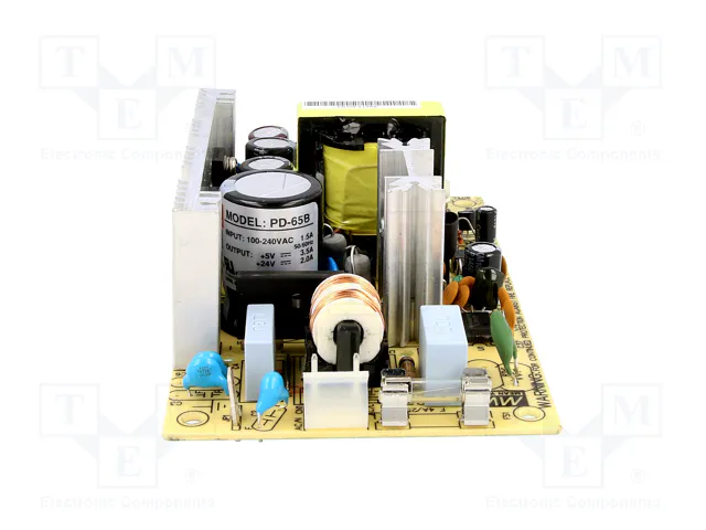 MEAN WELL PD-65B Alimentador de Impulso Abierto 65,5W