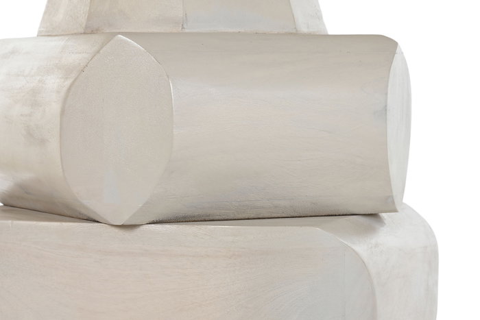 DKD Home Decor Mesa Redonda Comedor Moderno Mango 100 x 76 x 100 cm