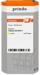 Prindo Classic Cartucho de tinta amarillo compatible con Canon GI-41S Y (5876C001)