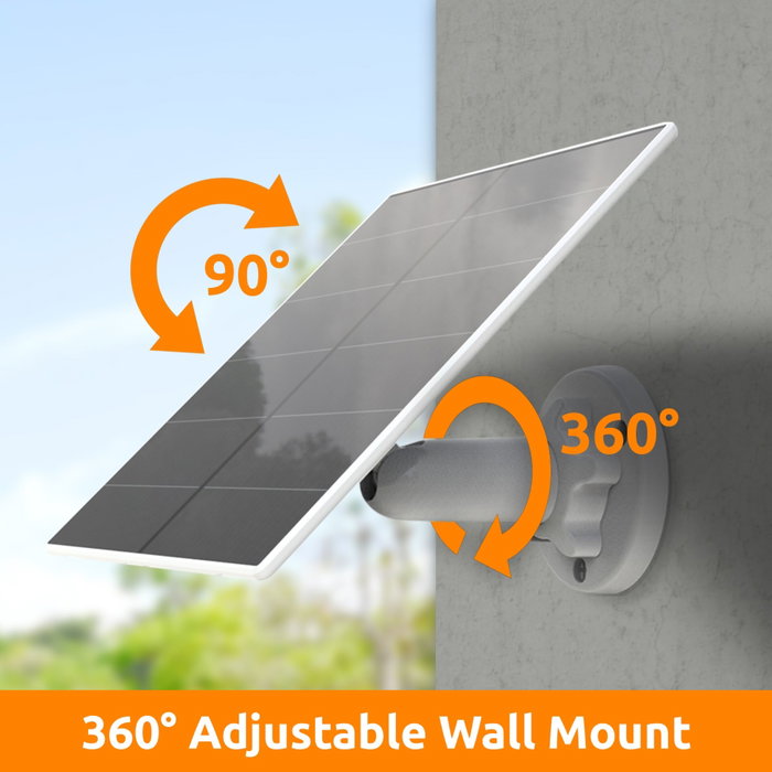 Toucan Cargador de Panel Solar compatible con Sec. Camera Pro Toucan Cargador de Panel Solar compatible con Sec. Camera Pro