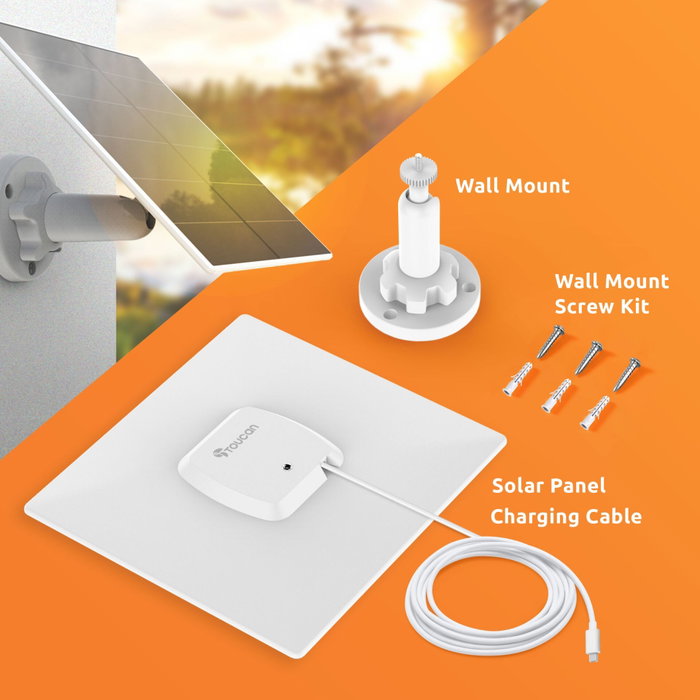 Toucan Cargador de Panel Solar compatible con Sec. Camera Pro Toucan Cargador de Panel Solar compatible con Sec. Camera Pro