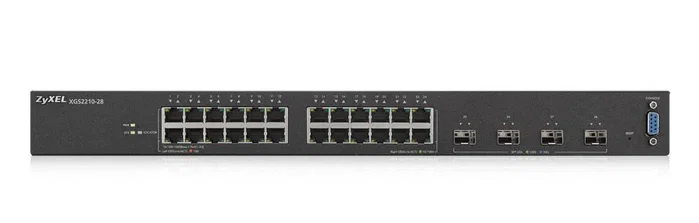 Zyxel XGS2210-28 Switch Gestionado L2 de 24 Puertos Gigabit y 4 SFP+ 10G Zyxel XGS2210-28 Switch Gestionado L2 de 24 Puertos Gigabit y 4 SFP+ 10G