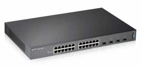 Zyxel XGS2210-28 Switch Gestionado L2 Gigabit Ethernet 24 Puertos 1U Negro