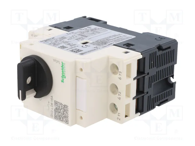 SCHNEIDER ELECTRIC GV2L06 Interruptor motorizado 0,55kW 230÷690VAC