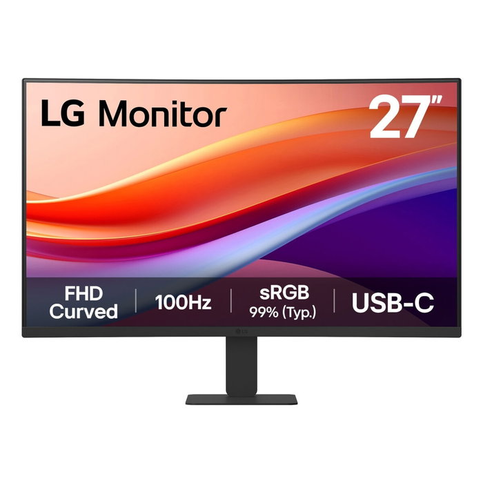 LG 27U421A-B Monitor Curvo 27 pulg. Full HD 100 Hz Negro LG 27U421A-B Monitor Curvo 27 pulg. Full HD 100 Hz Negro