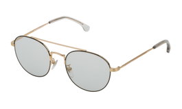 Lozza SL2313M53302G Gafas de sol Oro rosa/Smoke Mirror Gold