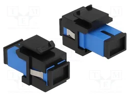 DeLOCK Módulo Keystone SC Símplex hembra a SC Símplex hembra azul/negro