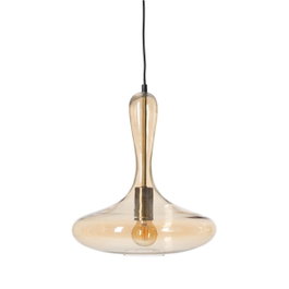 Ixia Lámpara de Techo Caramelo Metal-Cristal