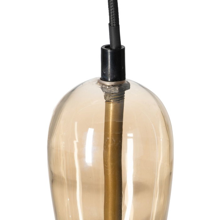 Ixia Lámpara de Techo Caramelo Metal-Cristal
