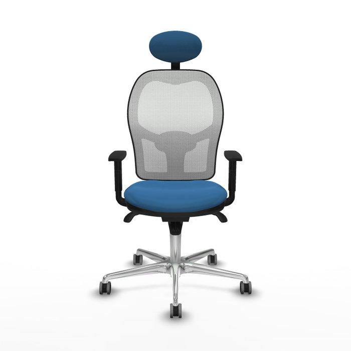 PIQUERAS Y CRESPO Silla de oficina Jorquera Azul y Blanco PIQUERAS Y CRESPO Silla de oficina Jorquera Azul y Blanco