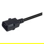 EQUIP 112171 Cable de Corriente C14 a C15, 3m, Negro
