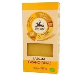 ALCE NERO Lasaña de Trigo Duro Bio 250Gr