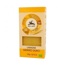 ALCE NERO Lasaña de Trigo Duro BIO 250gr