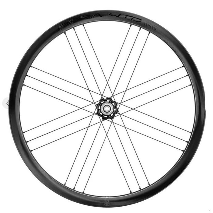 Campagnolo Ruedas de Carbono 35mm 1370g Tubeless Ready Rodamiento Cerámico Eje Pasante 12mm Centerlock Carretera