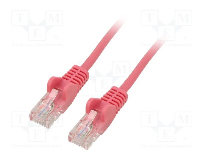 GOOBAY Patch cord Cat 5e U/UTP 10m Rosa GOOBAY Patch cord Cat 5e U/UTP 10m Rosa