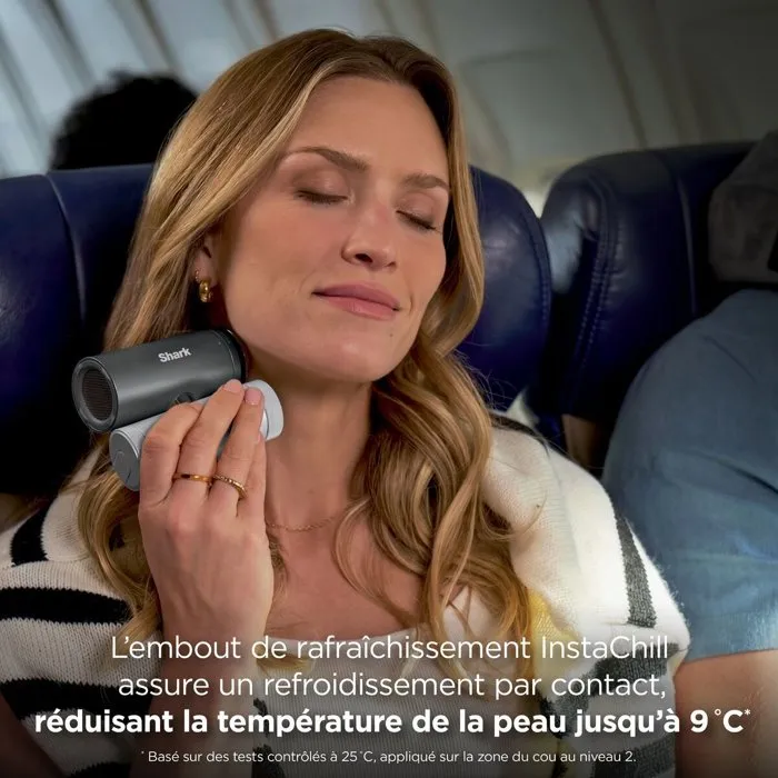 Shark ChillPill FA022EULV Ventilador nebulizador 3 en 1 - Morado
