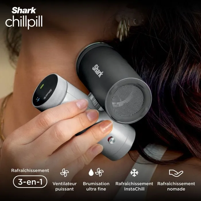 Shark ChillPill FA022EULV Ventilador nebulizador 3 en 1 - Morado