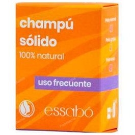 Essabo Champú Sólido Uso Frecuente 100Gr Manteca de Mango Aceite de Ricino Cosmética Natural