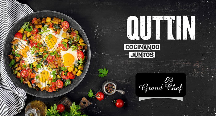 Quttin Sartén Grandchef 24 cm (6 Unidades)