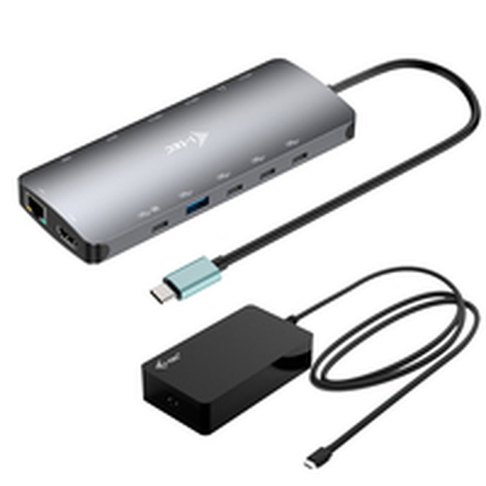 I-Tec Metal Nano USB-C 3x Display Docking Station con 140W PD