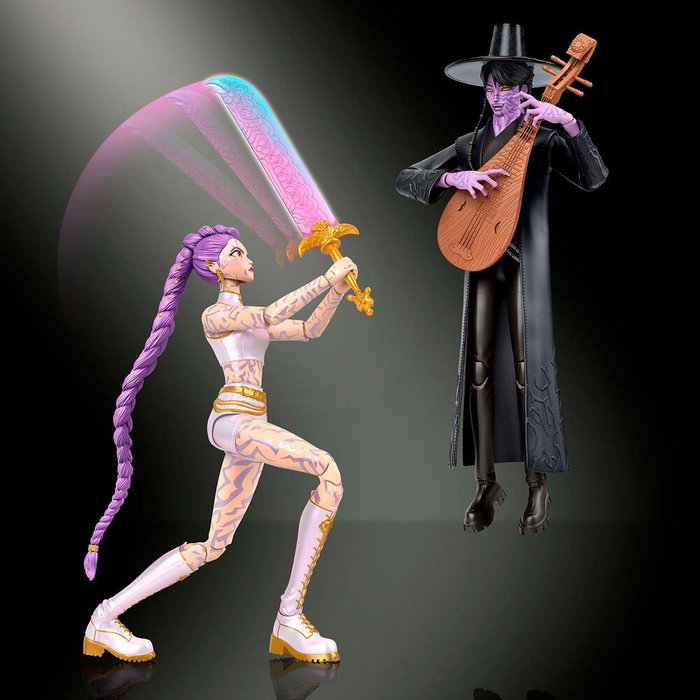 Mattel KPop Demon Hunters Pack de 2 Figuras Rumi & Jinu (Final Battle) 15 cm Mattel KPop Demon Hunters Pack de 2 Figuras Rumi & Jinu (Final Battle) 15 cm