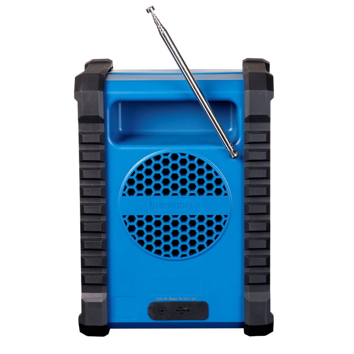 Denver WRD-60 Radio de Obra DAB+/FM con Bluetooth y Resistencia IP54
