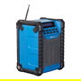 Denver WRD-60 Radio DAB+/FM/BT Portátil, 10W, IP54, Batería 2000 mAh, Negro/Azul