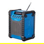 Denver WRD-60 Radio DAB+/FM/BT Portátil, 10W, IP54, Batería 2000 mAh, Negro/Azul