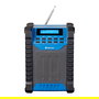 Denver WRD-60 Radio DAB+/FM/BT Portátil, 10W, IP54, Batería 2000 mAh, Negro/Azul