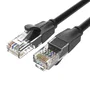 Vention IBEBF Cable de Red Ethernet Cat6 RJ45 1 m, UTP 26AWG Negro, 1000 Mbps Gigabit, Plug & Play