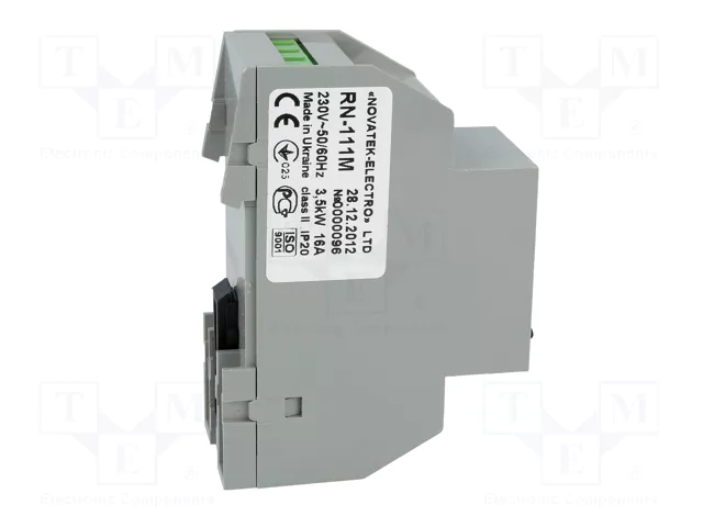 NOVATEK ELECTRO RN-111M Relé de monitorización de tensión 230VAC