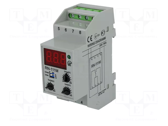NOVATEK ELECTRO RN-111M Relé de monitorización de tensión 230VAC