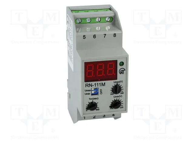 NOVATEK ELECTRO RN-111M Relé de monitorización de tensión 230VAC