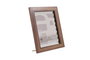 DKD Home Decor Marco de Fotos 15x20 MDF Cristal Natural