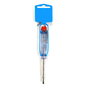 Hofftech Destornillador Tester Transparente 14cm Profesional Domestico