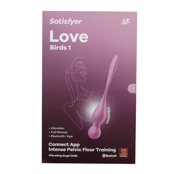 Satisfyer Love birds 1 intense pelvic floor training app red Satisfyer Love birds 1 intense pelvic floor training app red
