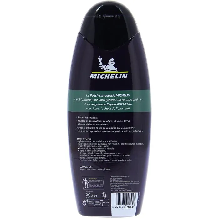 Michelin Protector Polaco para Coche: Renueva Brillo, Protege Carrocería contra Lluvia, Sol y Contaminación Michelin Protector Polaco para Coche: Renueva Brillo, Protege Carrocería contra Lluvia, Sol y Contaminación
