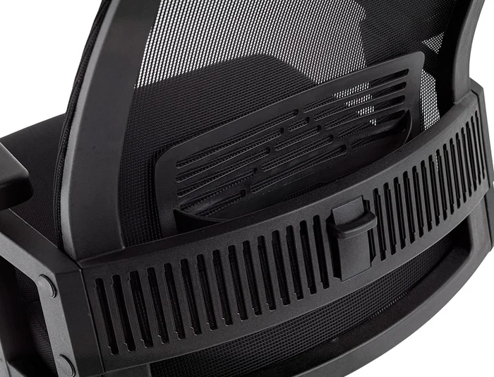 Q-connect Silla de Dirección Ergonómica con Respaldo Alto y Reposacabezas Ajustable, Base Metálica, Color Negro Q-connect Silla de Dirección Ergonómica con Respaldo Alto y Reposacabezas Ajustable, Base Metálica, Color Negro