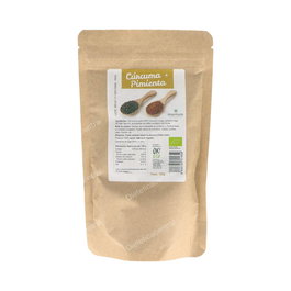 DREAM FOODS Cúrcuma y Pimienta Negra Polvo 150Gr. Bio