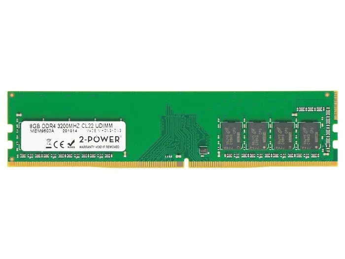 2-power Memoria DDR4 8 GB 3200 MHz CL22 DIMM MEM9603A 2-power Memoria DDR4 8 GB 3200 MHz CL22 DIMM MEM9603A