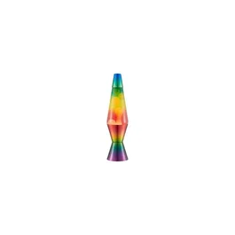 Lava Lamp 2513EU Lámpara de Lava Clásica, Arcoíris