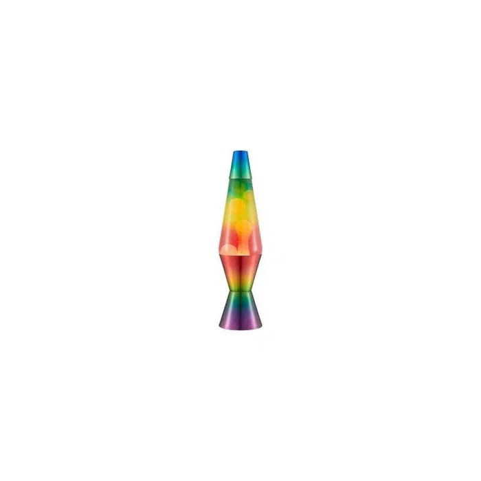 Lava Lamp 2513EU Lámpara de Lava Clásica, Arcoíris
