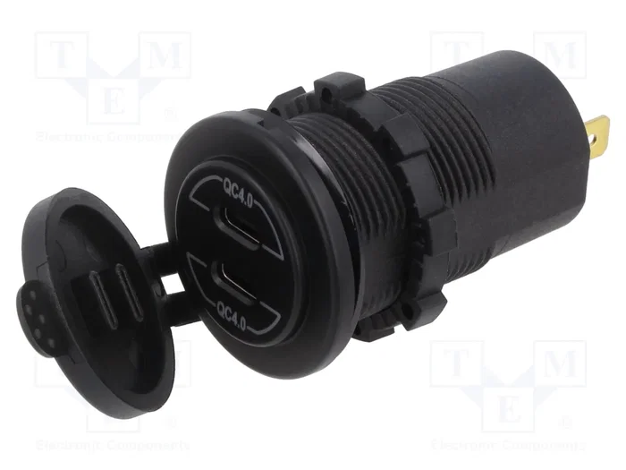 ESOL Alimentador USB para Coche con 2 Tomas USB-C ESOL Alimentador USB para Coche con 2 Tomas USB-C