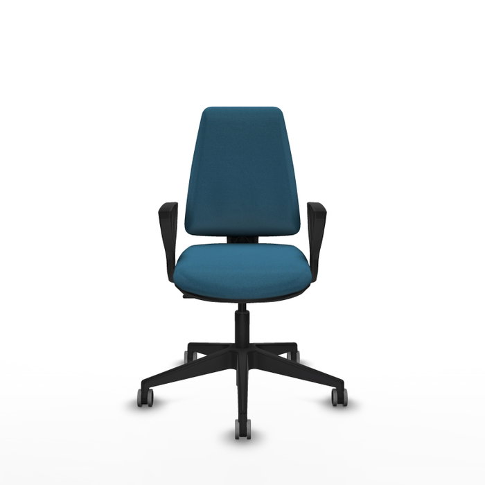PIQUERAS Y CRESPO Silla de oficina Elche Verde petróleo PIQUERAS Y CRESPO Silla de oficina Elche Verde petróleo