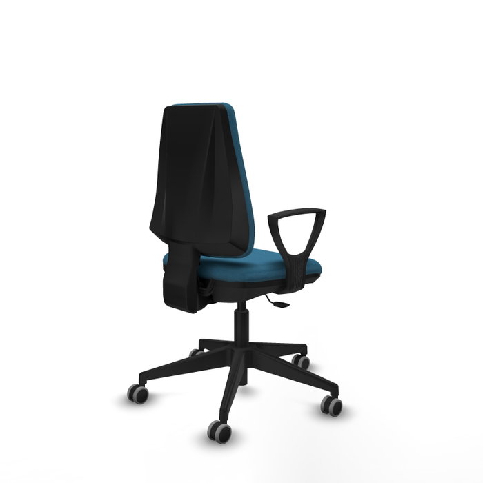PIQUERAS Y CRESPO Silla de oficina Elche Verde petróleo PIQUERAS Y CRESPO Silla de oficina Elche Verde petróleo
