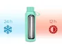 Antartik Botella portalíquidos Antartik Core isotérmica azul celeste 600 ml